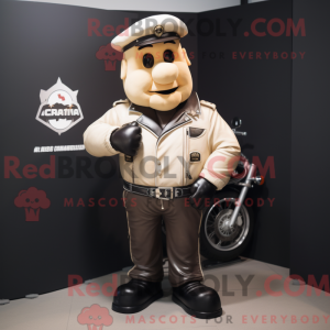 Cream Moussaka mascot...