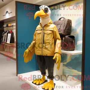 Figura de máscara de abutre...
