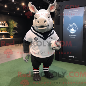 Nashorn-Maskottchen-Kostüm...