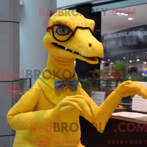 Gul Deinonychus máscara...