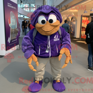 Lilla eremitkrebs maskot...
