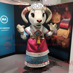 Ram maskot kostume karakter...