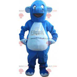 Giant blue dragon mascot - Redbrokoly.com