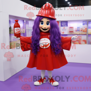 Lavendel flaske ketchup...