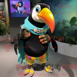 Tukan maskot kostume...
