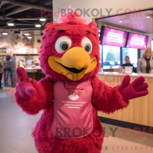 Magenta kylling máscara de...