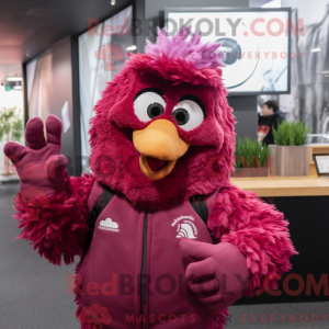 Magenta kylling parmezan...