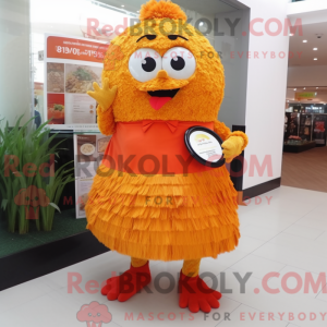 Orange Fried Rice mascot...