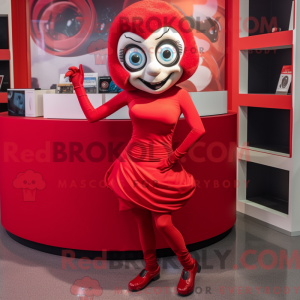Maskotkostymefigur Red...