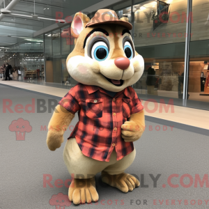 Máscara de Peach Chipmunk...