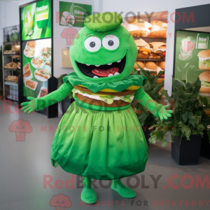 Maskotdraktfigur Green...