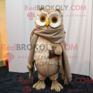 Costume mascotte de hibou...