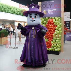 Grape mascot costume...