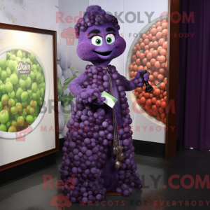 Grape mascot costume...
