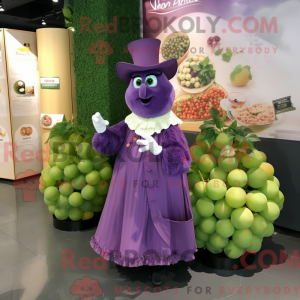 Druivenmascottekostuum...