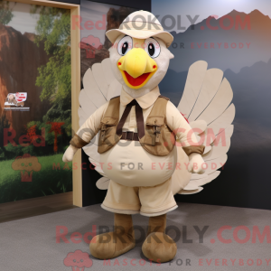 Disfraz de mascota pavo...