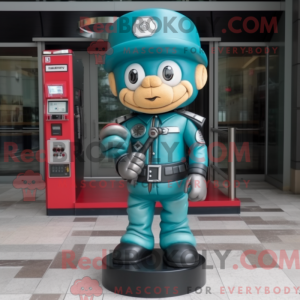Disfraz de mascota Teal...