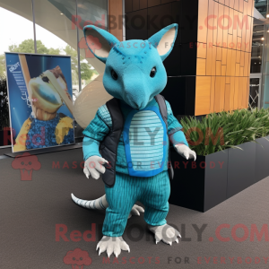 Disfraz de mascota Cyan...