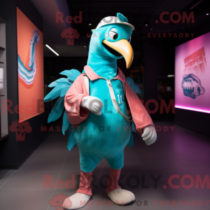 Máscara de flamingo turca...