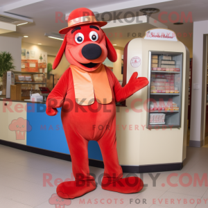 Red Hot Dogs Maskottchen...
