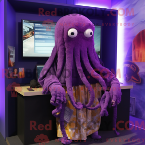 Disfraz de mascota Kraken...