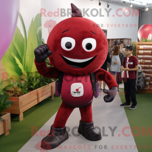 Personaggio mascotte Maroon...