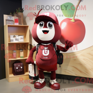 Personaggio mascotte Maroon...