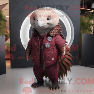 Disfraz de mascota Pangolin...