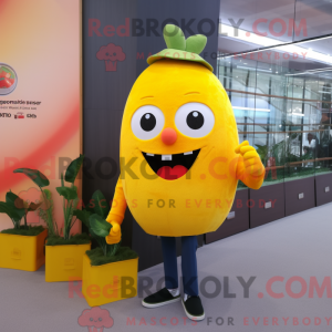 Yellow Tomato mascot...