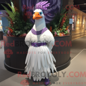 Lilla Fasan maskot kostume...
