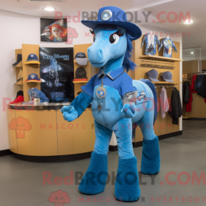 Blue Mare mascottekostuum...