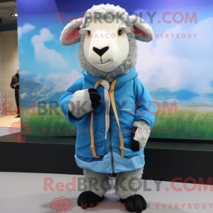 Sky Blue Suffolk Sheep...