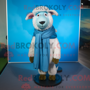 Sky Blue Suffolk Sheep...