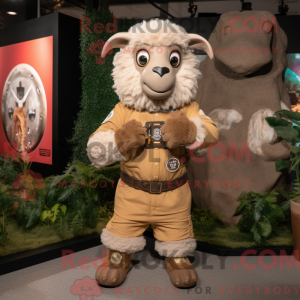 Costume de mascotte de Tan...