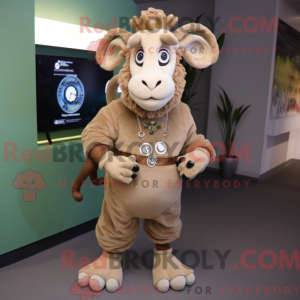 Tan Ram maskot...