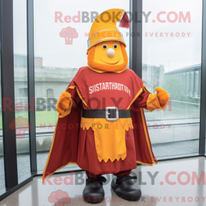 Rust Swiss Guard mascot...