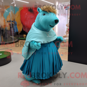 Cyan Capybara...