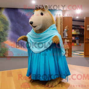 Disfraz de mascota Cyan...