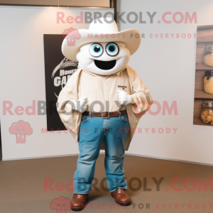 Costume mascotte de Cream...