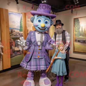 Lavender Bagpipe mascot...