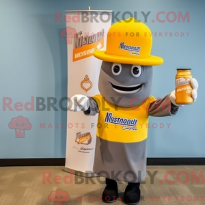 Grey Bottle Of Mustard...