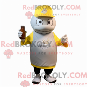 Grey Bottle Of Mustard...