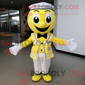 Costume de mascotte Mime...
