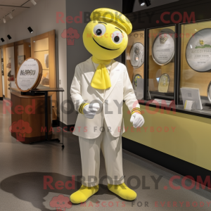 Citrongul Mime maskot...