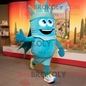 Turquoise Enchiladas mascot...