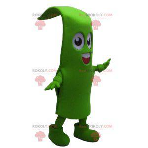 Green bean grass blade mascot - Redbrokoly.com