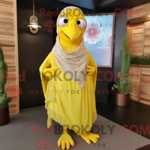 Máscara de frango com...