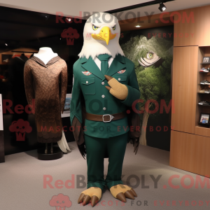 Figura de máscara de águia...
