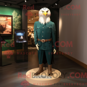 Figura de máscara de águia...