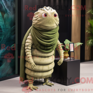 Olive Trilobite mascot...